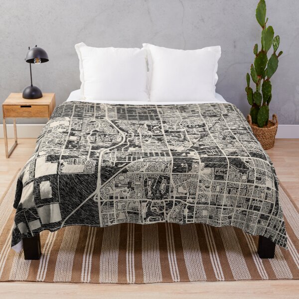 Item preview, Miramar map Florida Ink lines designed and sold by InkMaps.