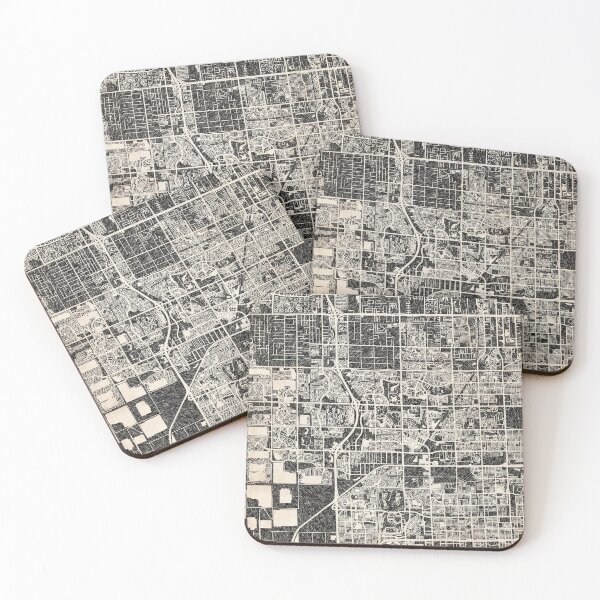 Item preview, Miramar map Florida Ink lines 2 designed and sold by InkMaps.