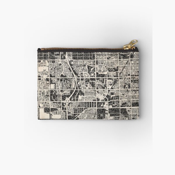 Item preview, Miramar map Florida Ink lines 2 designed and sold by InkMaps.