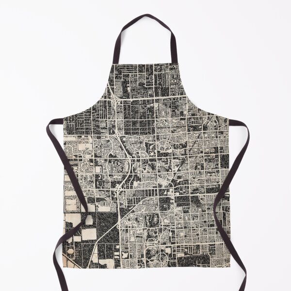 Item preview, Miramar map Florida Ink lines 2 designed and sold by InkMaps.
