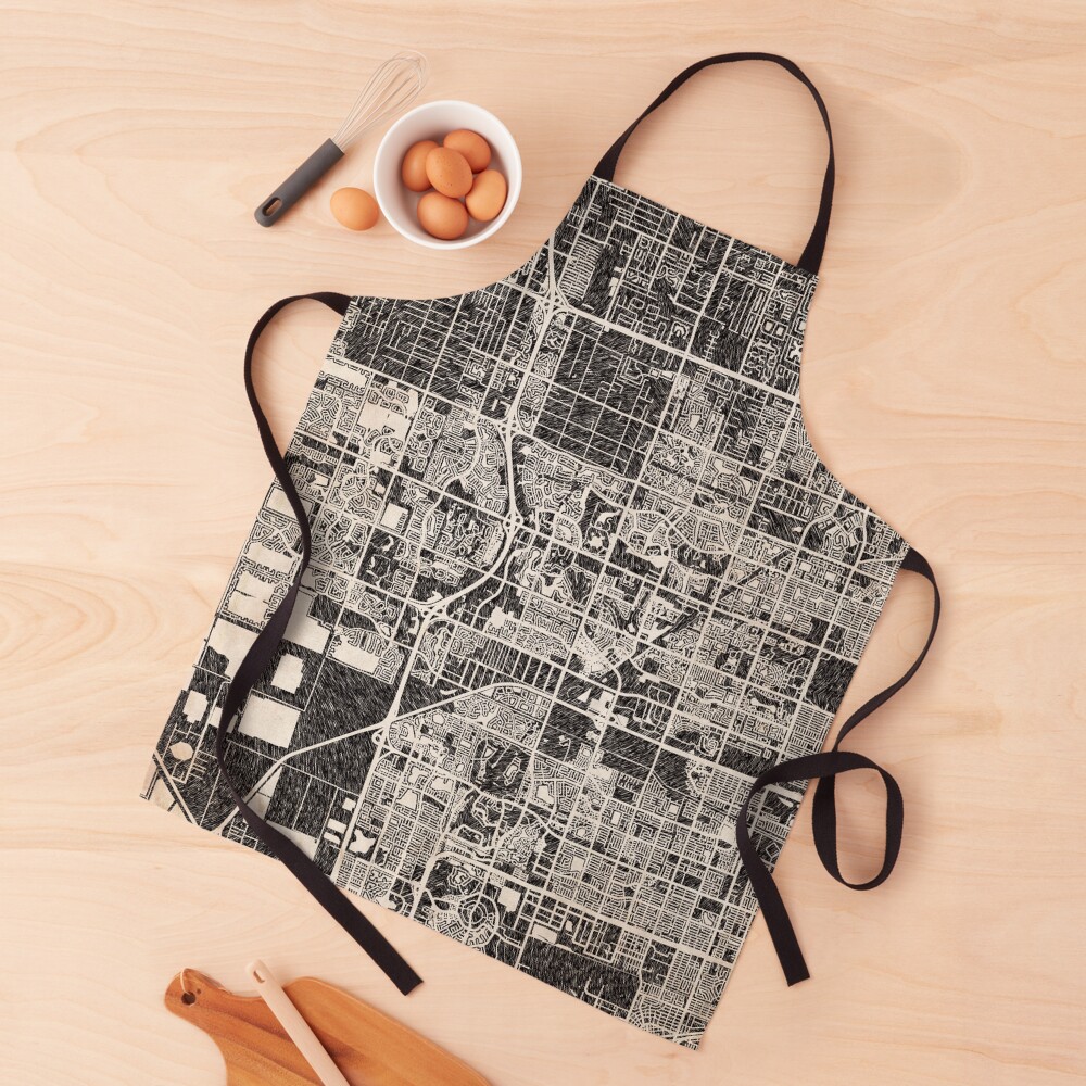 Item preview, Apron designed and sold by InkMaps.