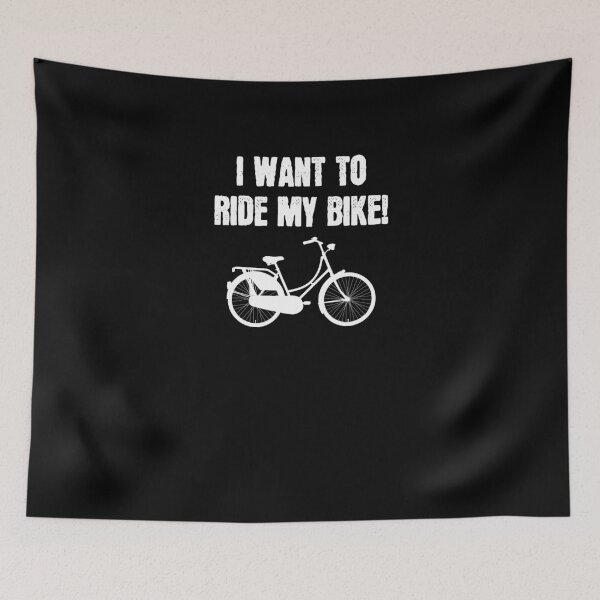 Item preview, I want to ride my bike! Mountain Bike Outdoor Bike Downhill Trail Mountains E-Bike designed and sold by VollNiceDesign.