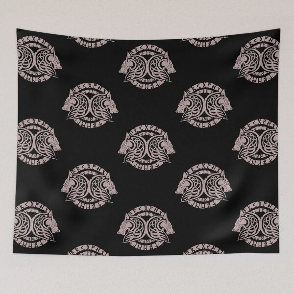 Item preview, Viking wolfs  designed and sold by PitkaNile.
