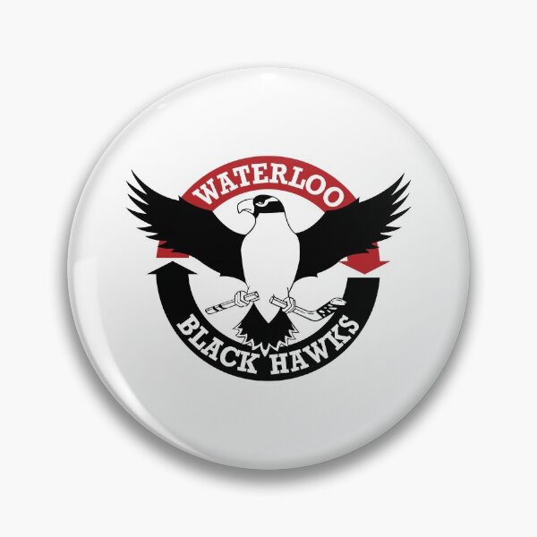 Item preview, Waterloo BlackHawks Logo designed and sold by rosemint059.