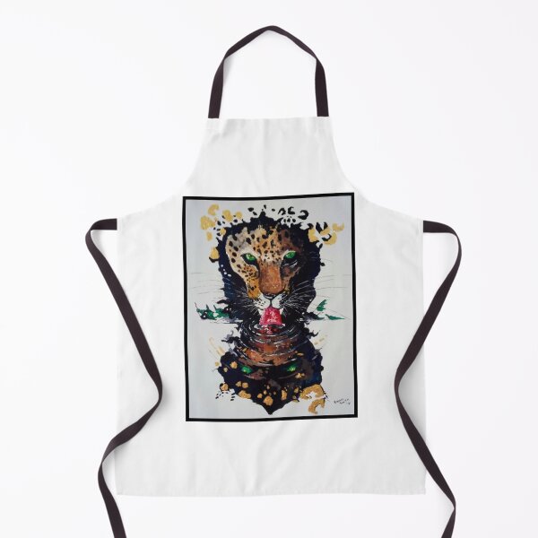 Item preview, Leopard drinking water designed and sold by KieronsArt.