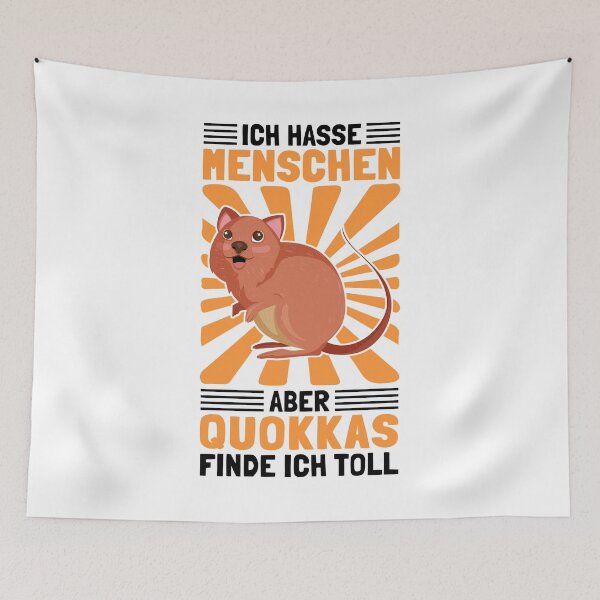 Item preview, Quokka hate people marsupial Australia saying designed and sold by madgrfx.