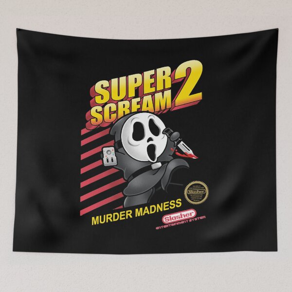 Item preview, Movie Super Scream Horror Halloween New How Scary Wake Up Slasher Sweat Funny designed and sold by ScreamHalloween.