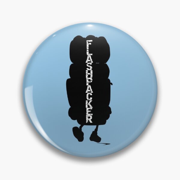 Item preview, Funny flashpackers design! A backpacker who likes a bit more luxurious than a regular backpacker is called a flashpacker.. designed and sold by NobelFashion.