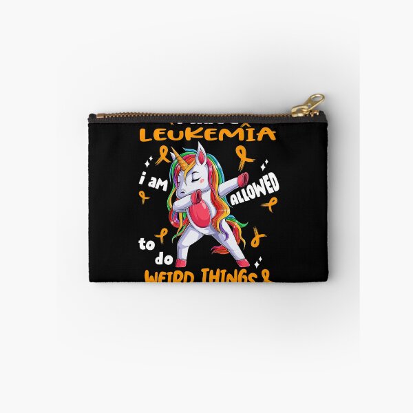 Item preview, Leukemia Awareness Funny I have Leukemia i'm allowed to do Weird Things! designed and sold by JanetShop809.