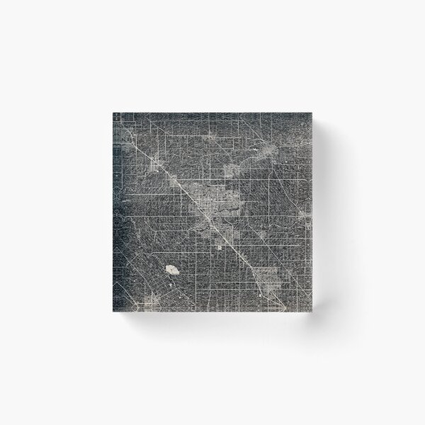 Item preview, Modesto map California Ink lines designed and sold by InkMaps.