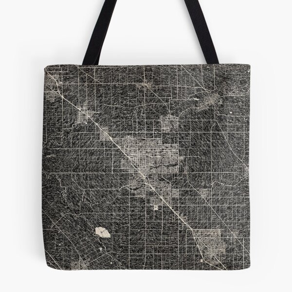 Item preview, Modesto map California Ink lines designed and sold by InkMaps.