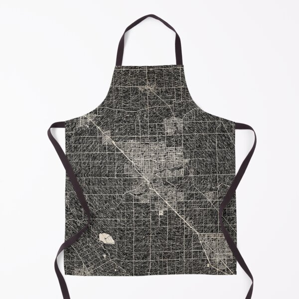 Item preview, Modesto map California Ink lines designed and sold by InkMaps.