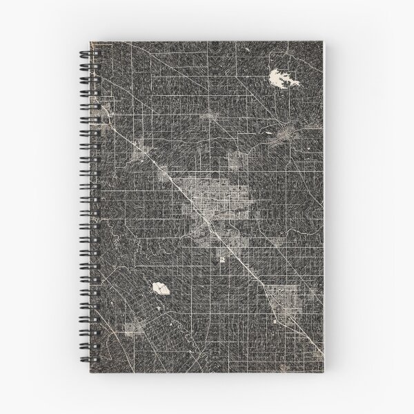 Item preview, Modesto map California Ink lines 2 designed and sold by InkMaps.
