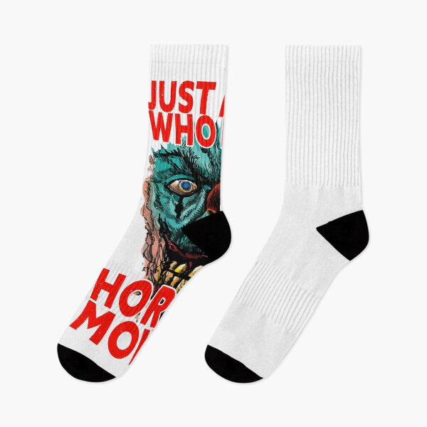 Item preview, Just A Girl Who Loves Horror Movies Clown Scream Halloween New How Scary Wake Up Slasher Sweat Funny designed and sold by ScreamHalloween.