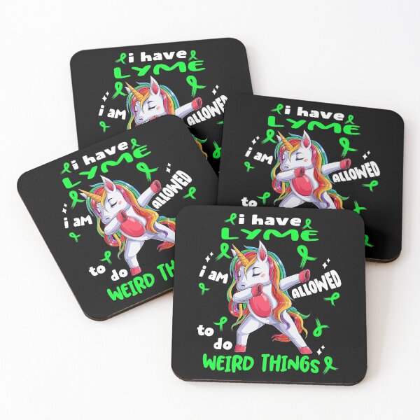 Item preview, Lyme Awareness Funny I have Lyme i'm allowed to do Weird Things! designed and sold by JanetShop809.