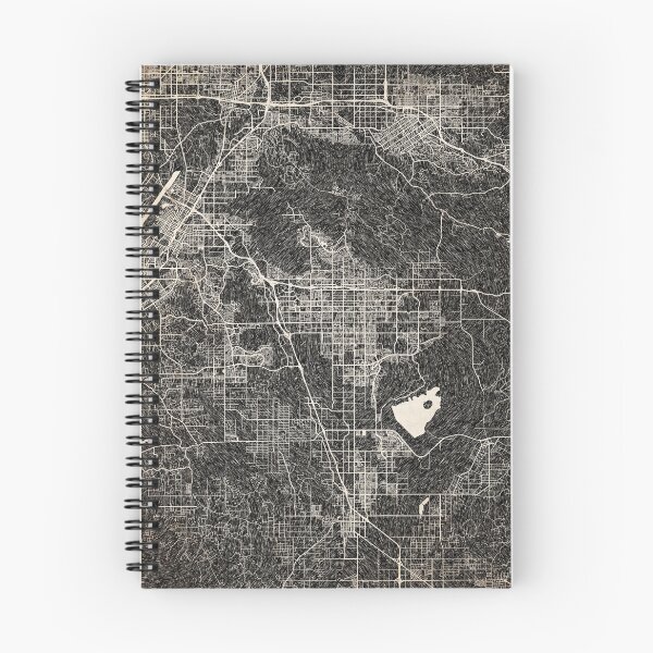 Item preview, Moreno Valley map California Ink lines 2 designed and sold by InkMaps.