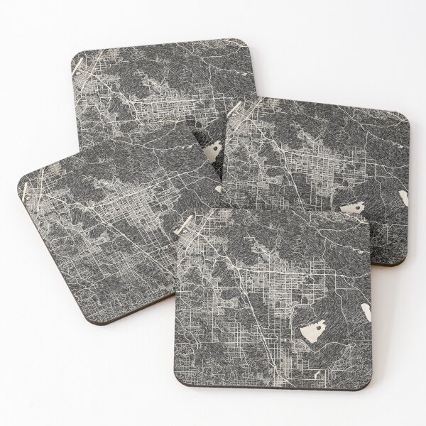Item preview, Moreno Valley map California Ink lines designed and sold by InkMaps.