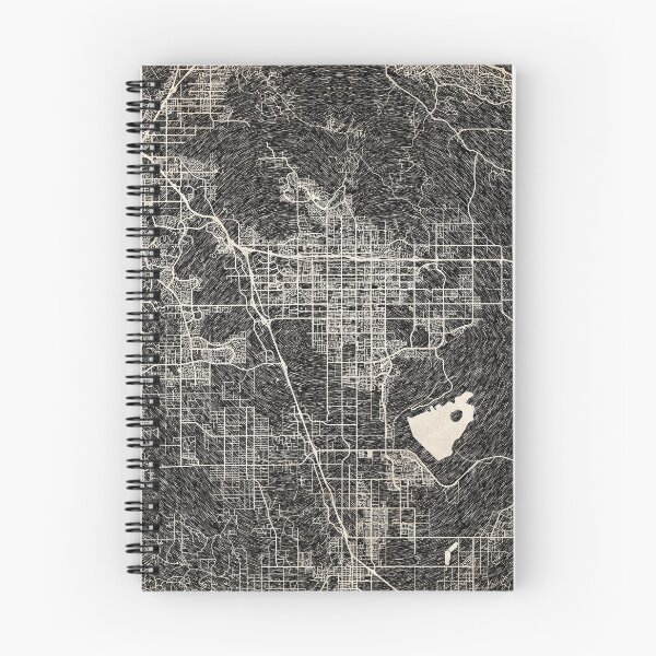 Item preview, Moreno Valley map California Ink lines designed and sold by InkMaps.