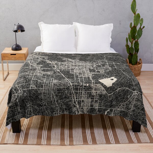 Item preview, Moreno Valley map California Ink lines designed and sold by InkMaps.