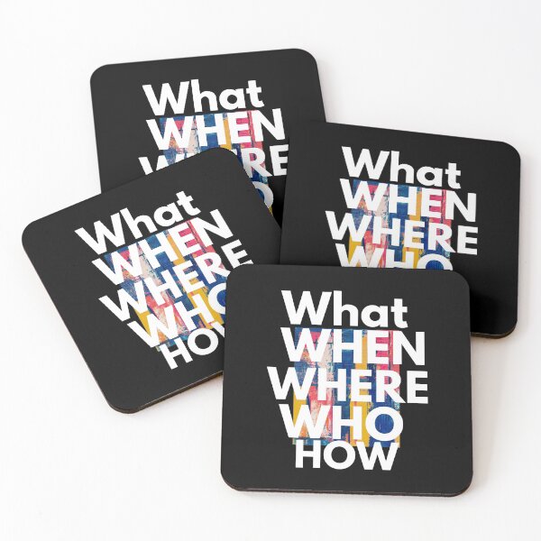 Item preview, What When Where Who How wh question  Funny Teacher Gift designed and sold by catchyology.