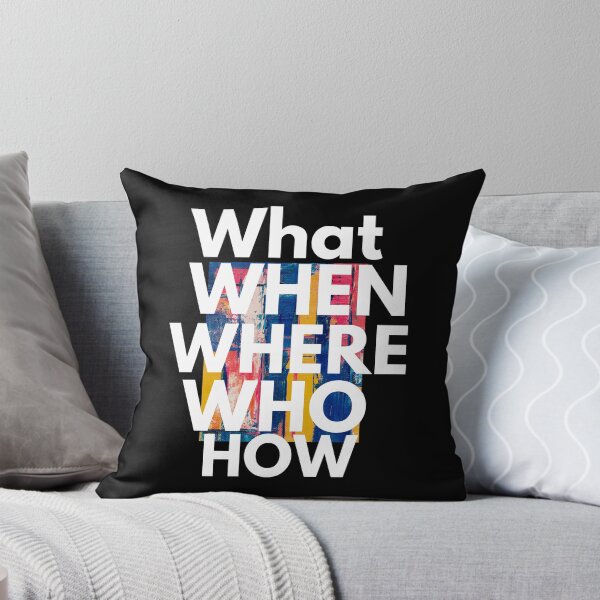 Item preview, What When Where Who How wh question  Funny Teacher Gift designed and sold by catchyology.