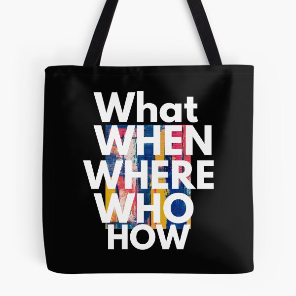 Item preview, What When Where Who How wh question  Funny Teacher Gift designed and sold by catchyology.