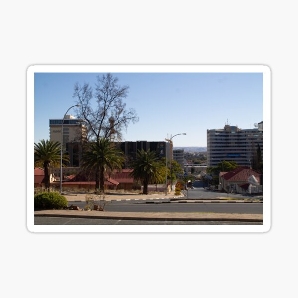 "Windhoek City" Sticker for Sale by Lee42 Redbubble