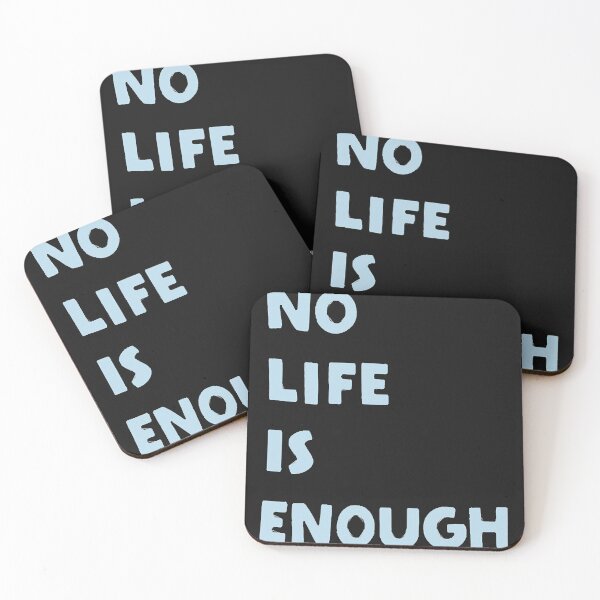 Item preview, No Life is Enough  designed and sold by BettyQuincy.