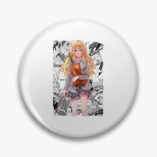 Item preview, Kaori Miyazono Your Lie in April Shigatsu wa Kimi no Uso Manga Style  designed and sold by BettyQuincy.
