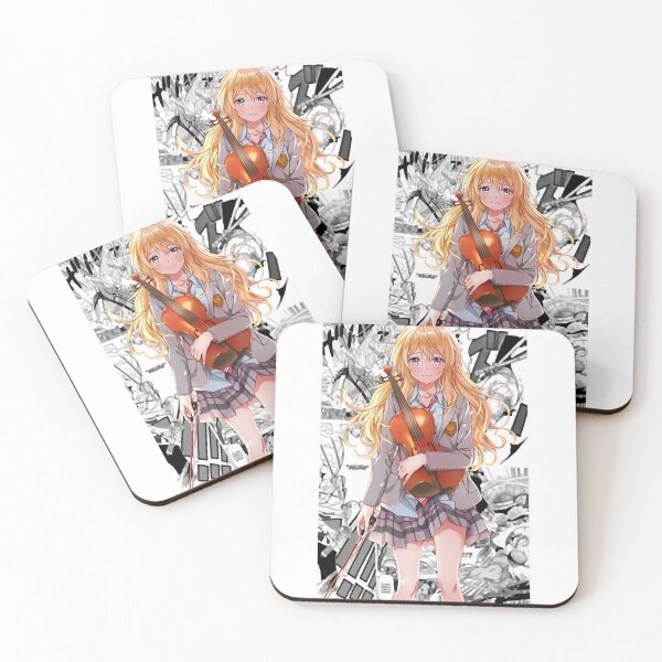 Item preview, Kaori Miyazono Your Lie in April Shigatsu wa Kimi no Uso Manga Style  designed and sold by BettyQuincy.