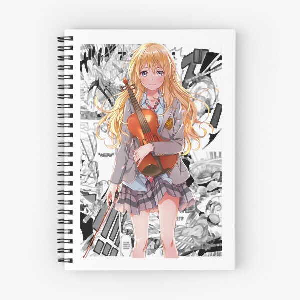 Item preview, Kaori Miyazono Your Lie in April Shigatsu wa Kimi no Uso Manga Style  designed and sold by BettyQuincy.