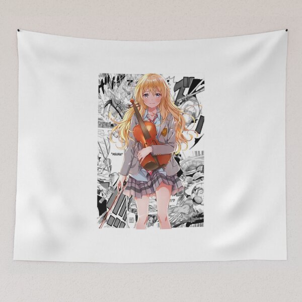 Item preview, Kaori Miyazono Your Lie in April Shigatsu wa Kimi no Uso Manga Style  designed and sold by BettyQuincy.