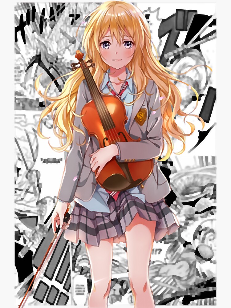 Shigatsu Wa Kimi No Uso Miyazono Kaori Arima Kousei Manga Matte