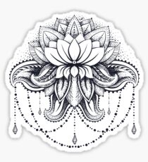 ornamental Lotus Sticker