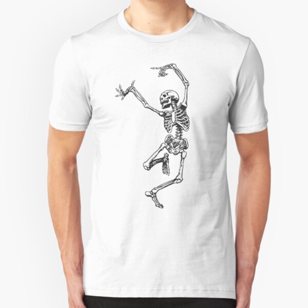 Dance your bones off Slim Fit T-Shirt