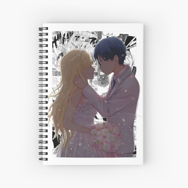 Shigatsu Wa Kimi No Uso Spiral Notebooks for Sale