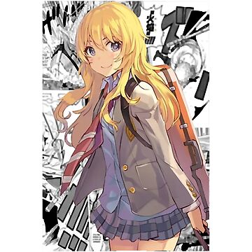 Your Lie In April Shigatsu Wa Kimi No Uso Kaori Miyazono Playing Violin  Art Board Print for Sale by SDStore03