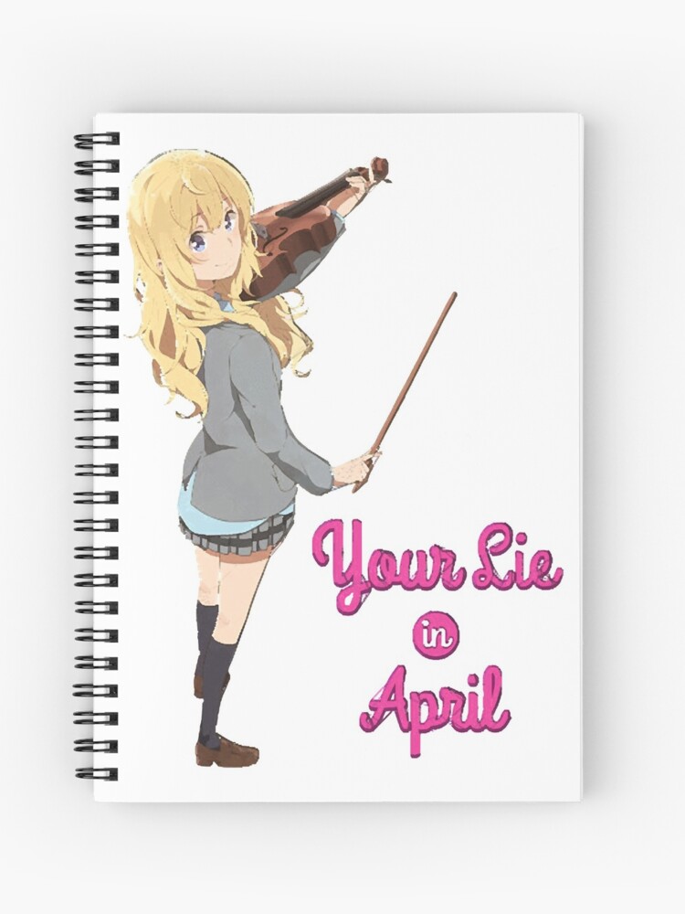 Shigatsu Wa Kimi No Uso [Your Lie In April] Kaori Miyazono and Kousei Arima  - Final Duet | Spiral Notebook