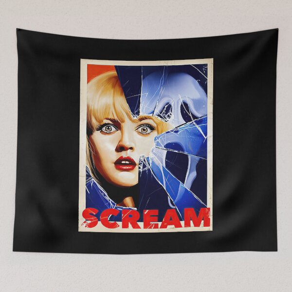 Item preview, Retro 90 Cult Horror Film Scream Halloween New How Scary Wake Up Slasher Sweat Funny designed and sold by ScreamHalloween.