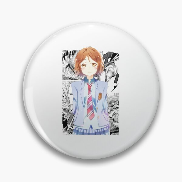 Item preview, Tsubaki Sawabe Your Lie in April Shigatsu wa Kimi no Uso Manga Style designed and sold by BettyQuincy.