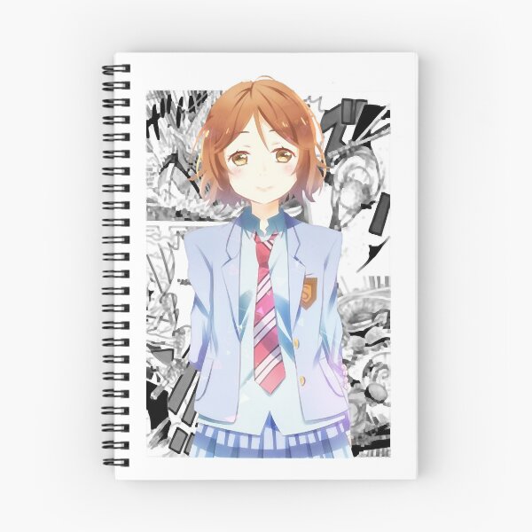 Item preview, Tsubaki Sawabe Your Lie in April Shigatsu wa Kimi no Uso Manga Style  designed and sold by BettyQuincy.