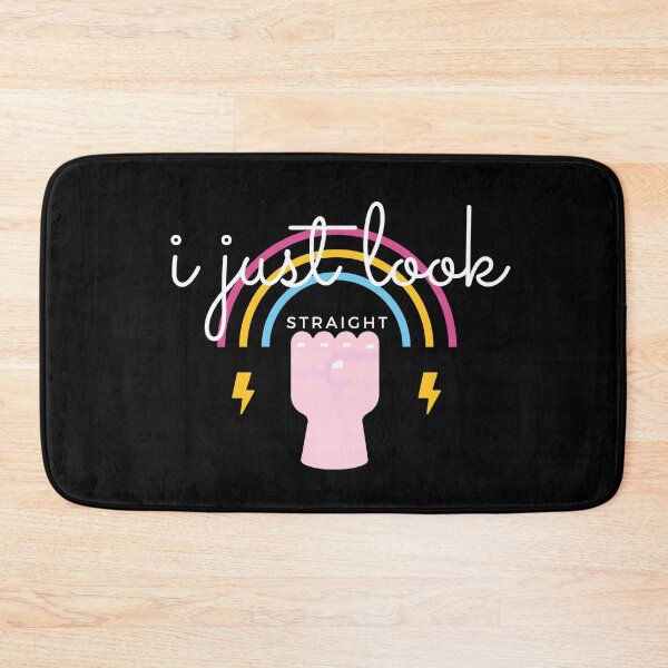 Item preview, I Just Look Straight designed and sold by biwdrawing.