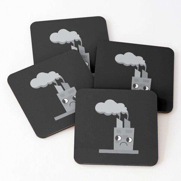 Item preview, SMOKE STACKS factory polluting the atmosphere designed and sold by jazzydevil.