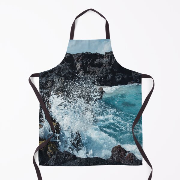 Item preview, High sea waves hitting rocks designed and sold by vinit53.
