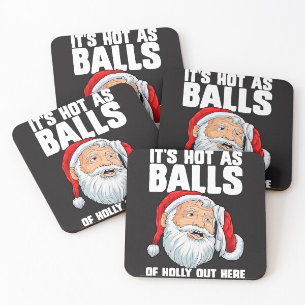Item preview, Christmas in July Funny Santa Hot As Balls Summer Santa Classic designed and sold by vivianacosta327.