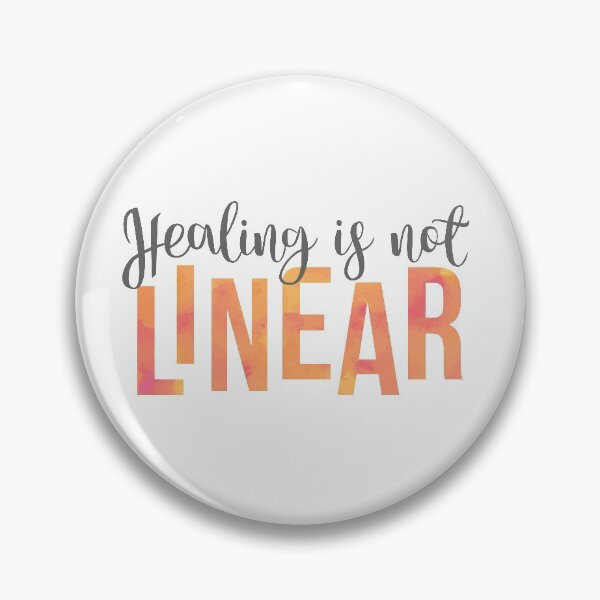 Item preview, Healing is not linear designed and sold by MamSelle.
