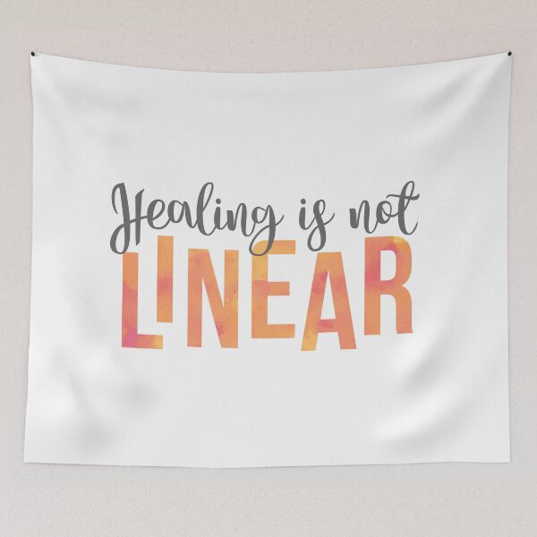 Item preview, Healing is not linear designed and sold by MamSelle.