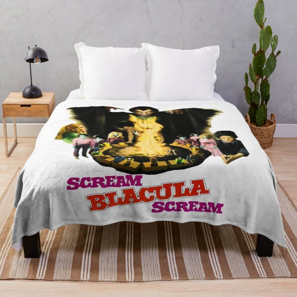 Item preview, Scream Blacula Scream Horror Halloween New How Scary Wake Up Slasher Sweat Funny designed and sold by ScreamHalloween.