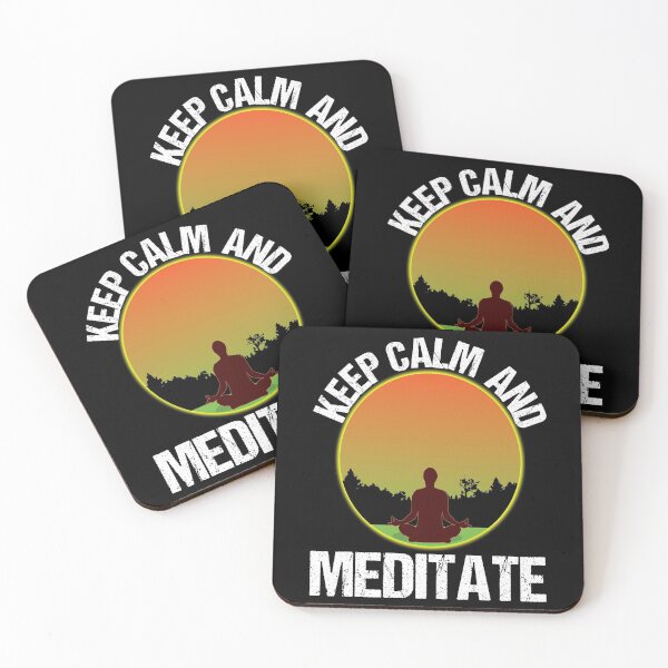 Item preview, Keep Calm And Meditate designed and sold by amishacreates.