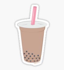 Chai Milk Bubble Tea Sticker